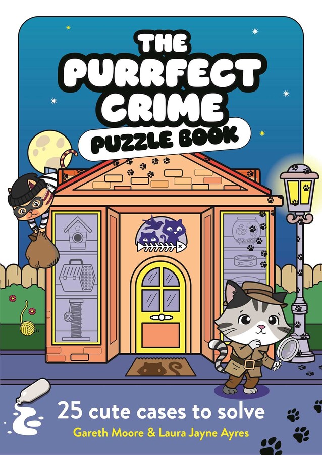 Purrfect Crime Puzzle Book