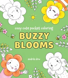 Cozy Cute Pocket Coloring: Buzzy Blooms