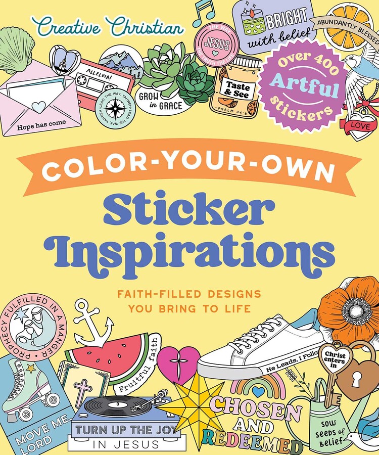 Sticker Inspirations: Color-Your-Own