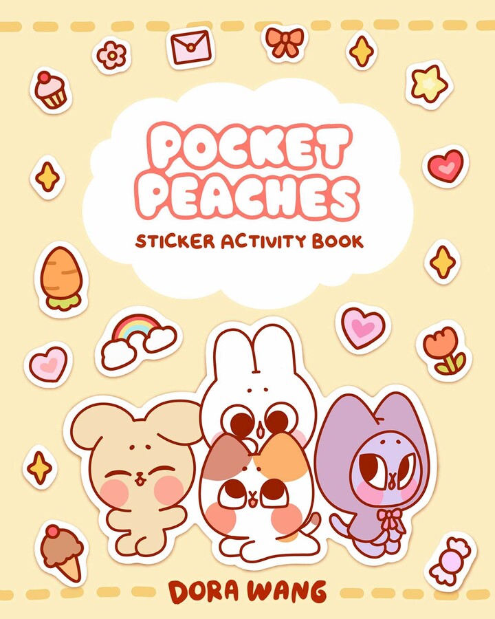 Pocket Peaches Sticker Activity Book