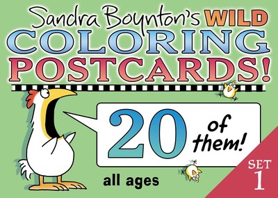 Sandra Boynton's Wild Coloring Postcards, Set 1 Sandra Boynton's Wild Coloring Postcards, Set 1