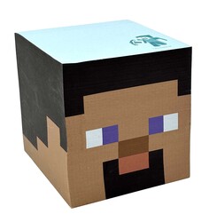 Minecraft: Steve Sticky Note Cube Minecraft: Steve Sticky Note Cube