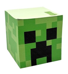 Minecraft: Creeper Sticky Note Cube Minecraft: Creeper Sticky Note Cube