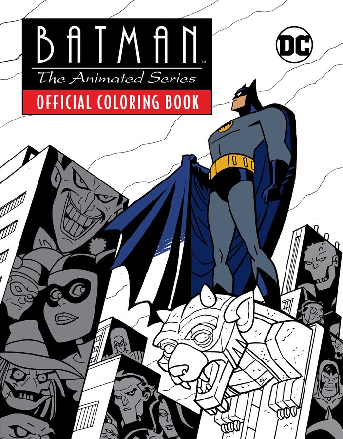 Batman: The Animated Series: Official Coloring Book | Book by Insight ...