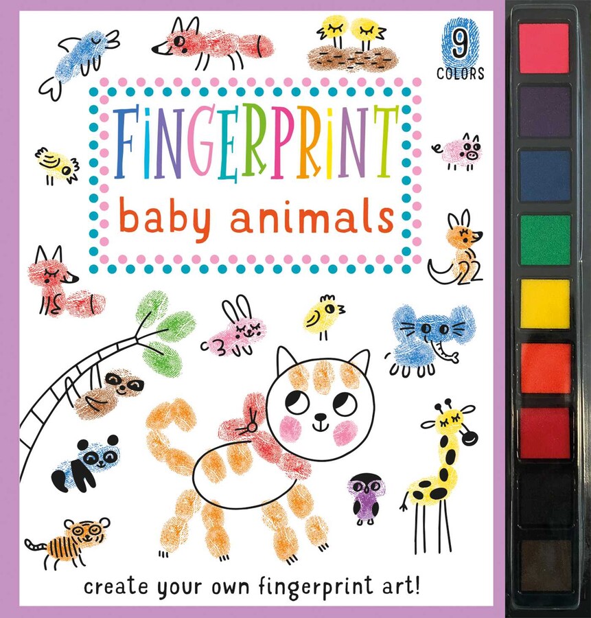Finger Printing Animals Book main image 0