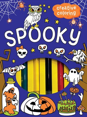Creative Coloring: Spooky Mini-Coloring Kit Creative Coloring: Spooky Mini-Coloring Kit