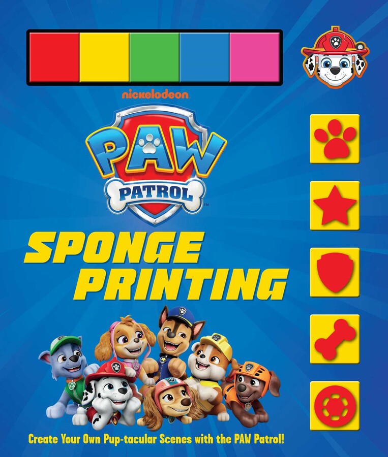 PAW Patrol Sponge Printing Kit