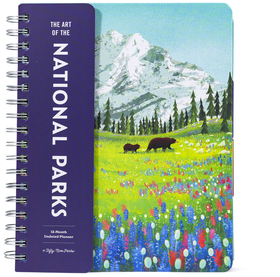 Art of the National Parks Undated Planner