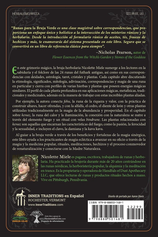 Runas para la bruja verde