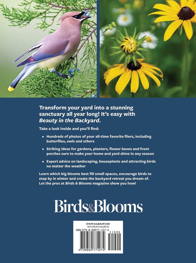 Birds & Blooms Beauty in the Backyard