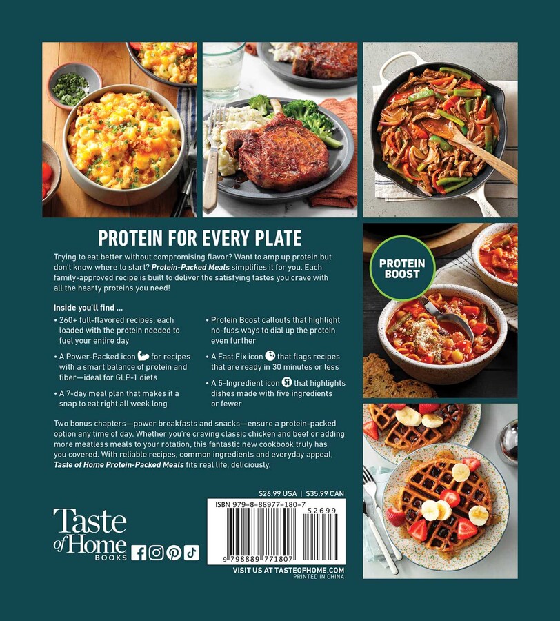 Taste of Home Protein Packed Meals