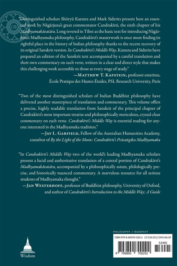 Candrakirti's Middle Way