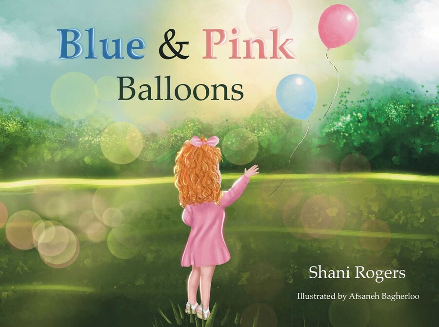 Blue and Pink Balloons
