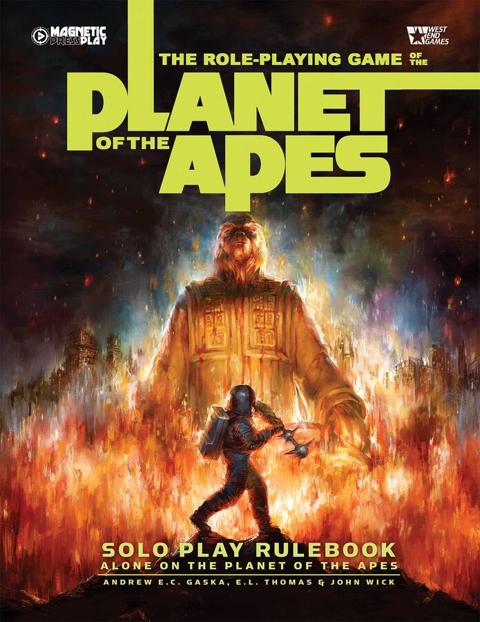 The Planet of the Apes RPG Solo Rulebook