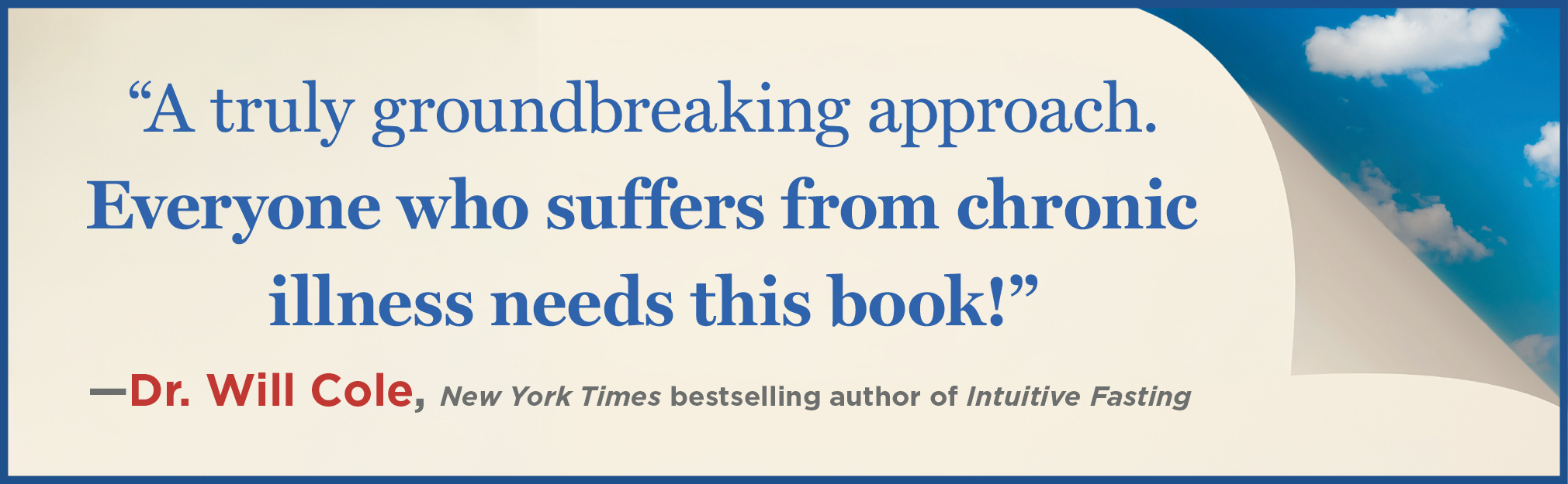 Ending Chronic Illness