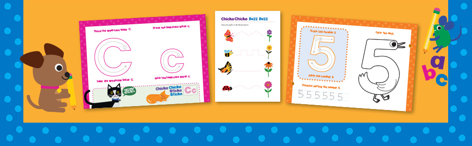 Chicka Chicka Boom Boom Toddler Jumbo Workbook