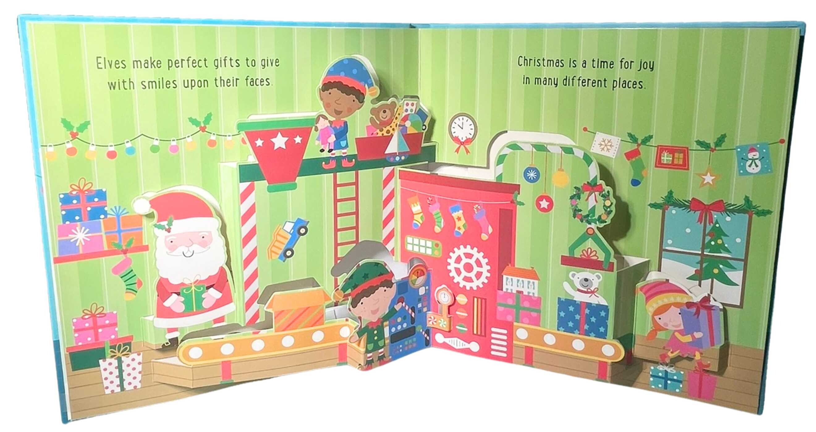Santa's Workshop: Pop-Up Book
