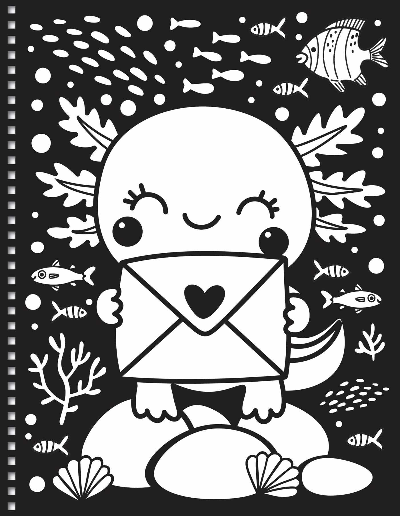 Velvet Art: Axolotls