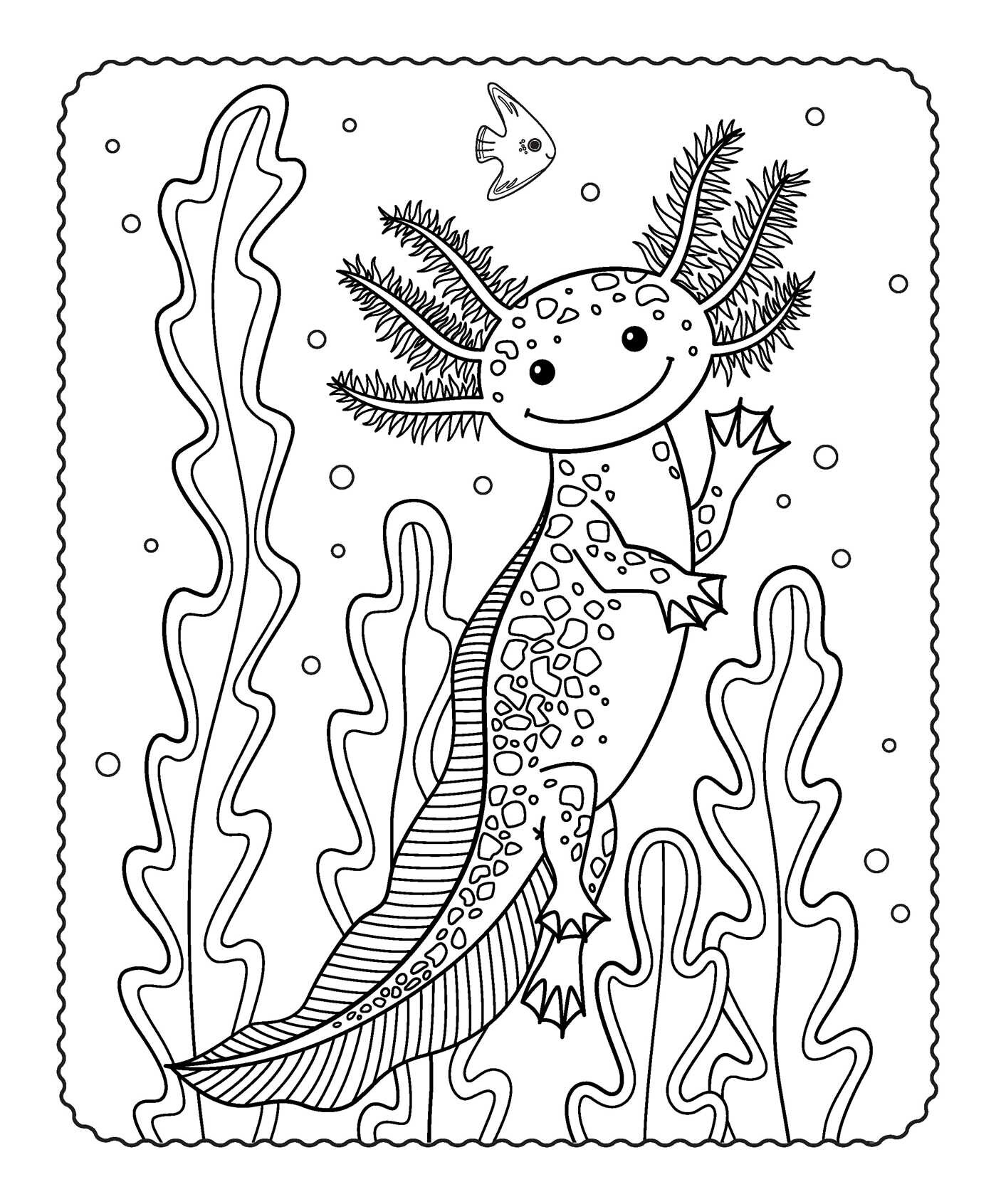 Markerific: Axolotl Buddies