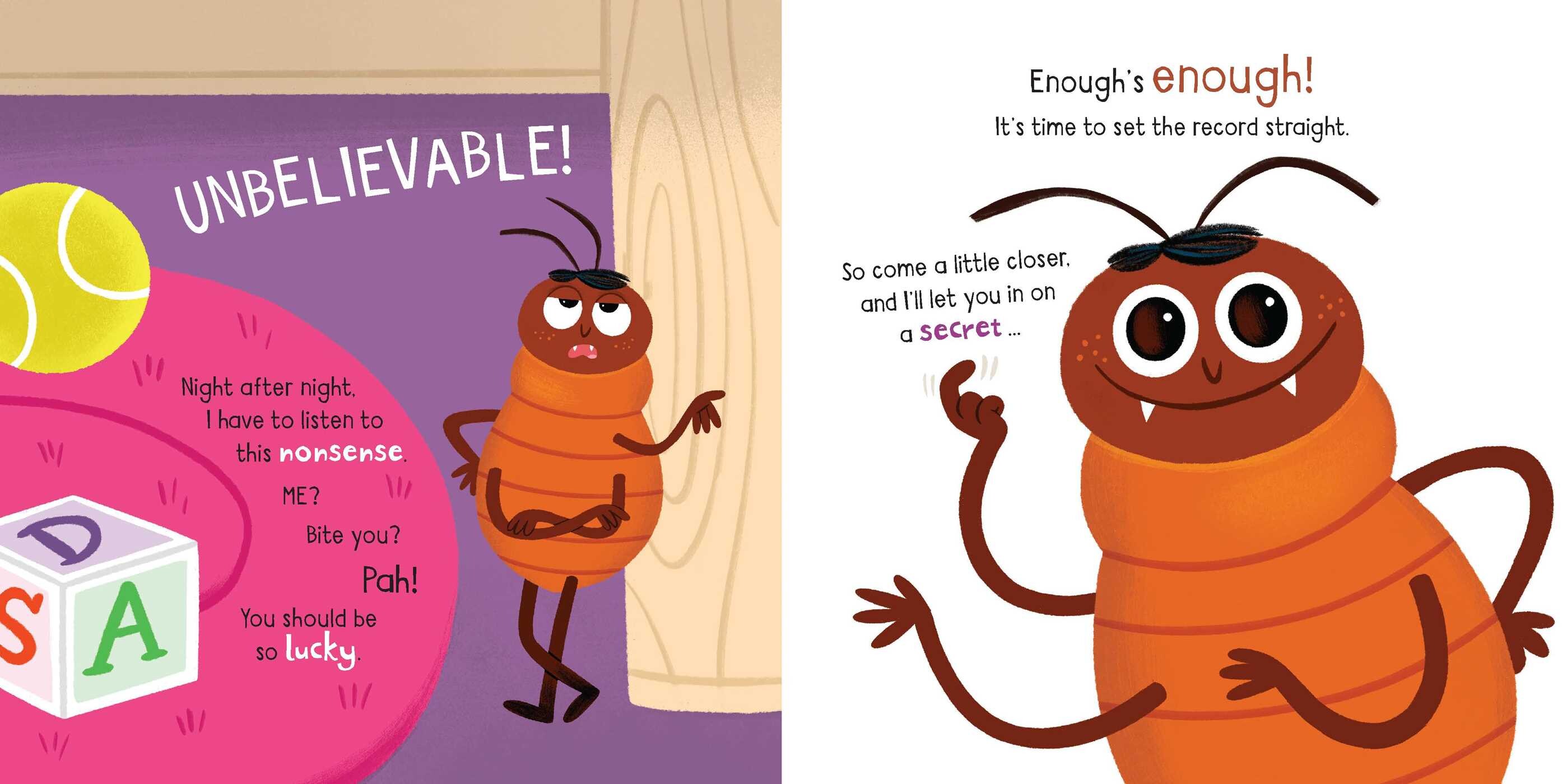Don't Let the Bedbugs Bite!: Padded Board Book