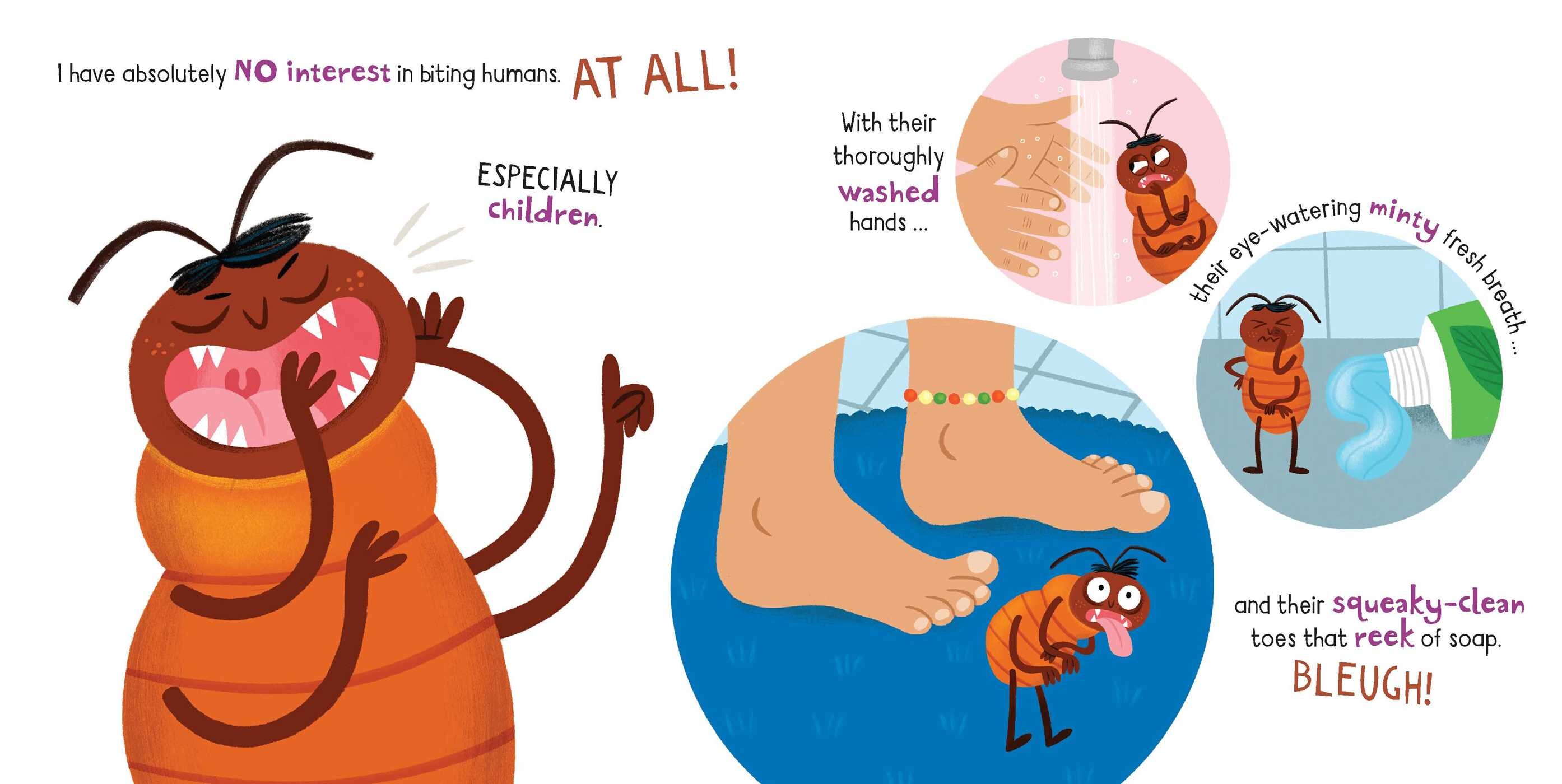 Don't Let the Bedbugs Bite!: Padded Board Book