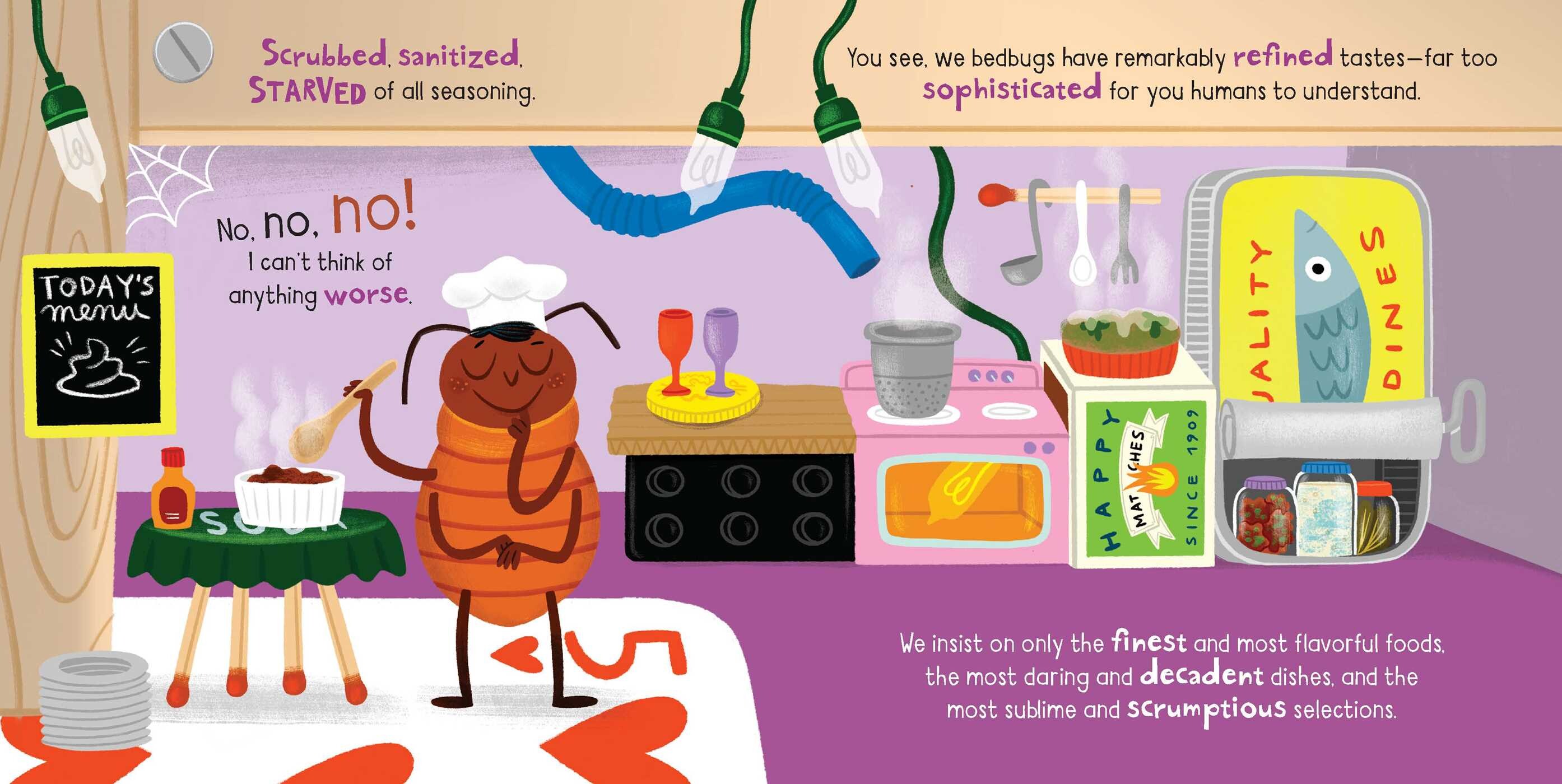 Don't Let the Bedbugs Bite!: Padded Board Book
