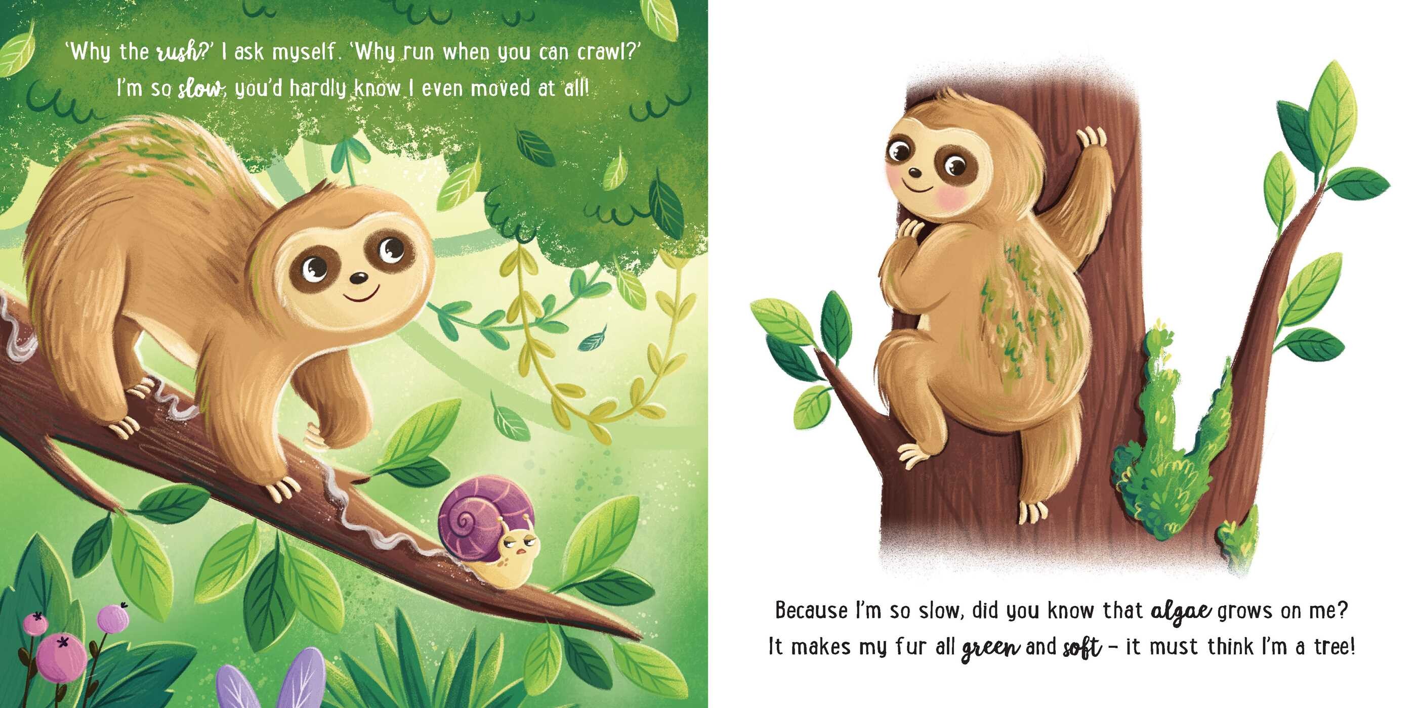 I Love Being a Sloth: Padded Board Book
