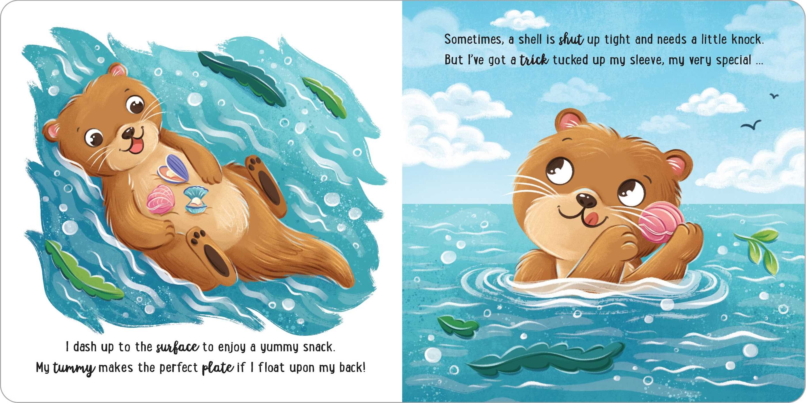 I Love Being a Sea Otter: Padded Board Book