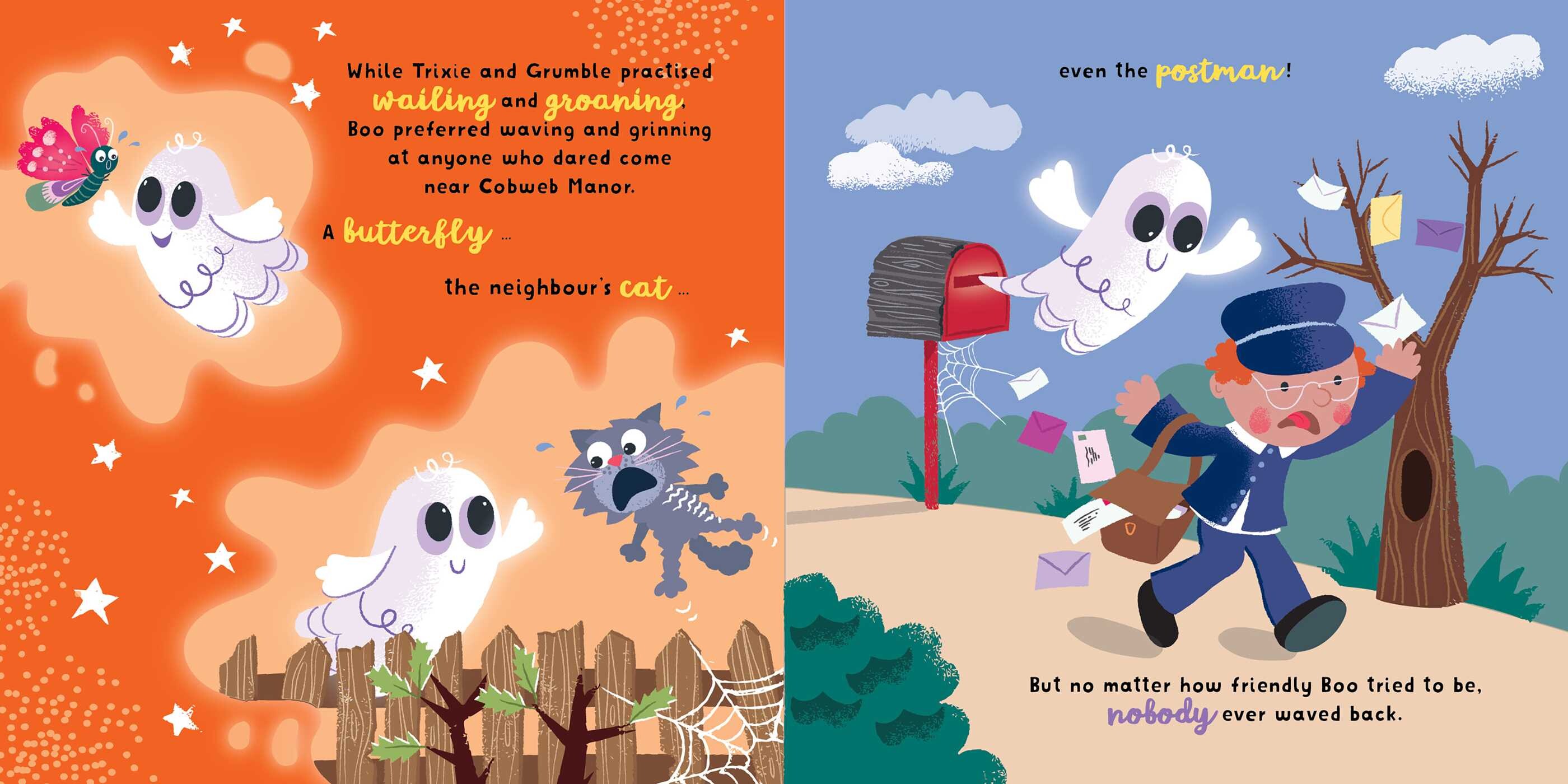 Boo the Friendly Ghost: Padded Board Book