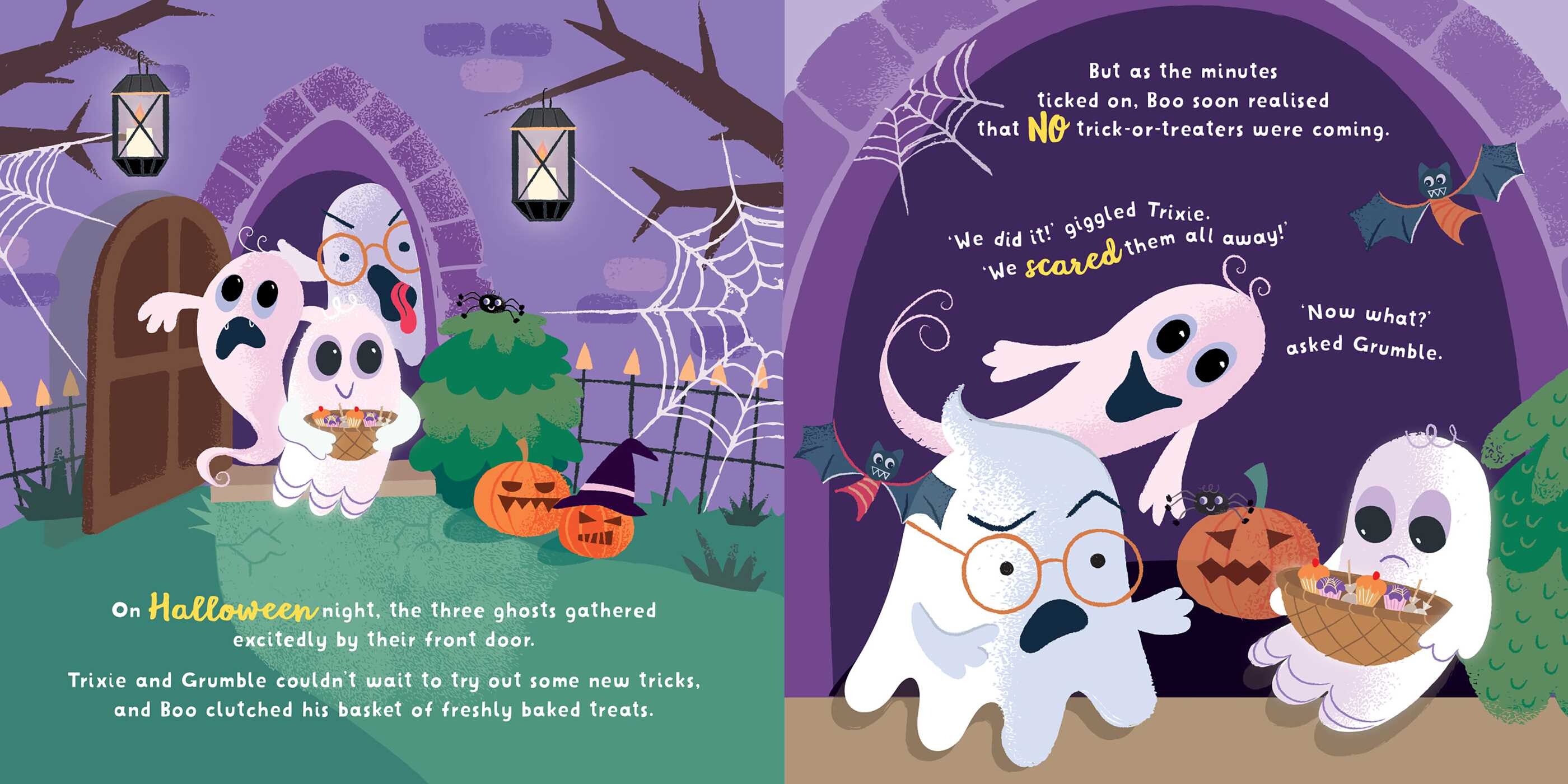 Boo the Friendly Ghost: Padded Board Book