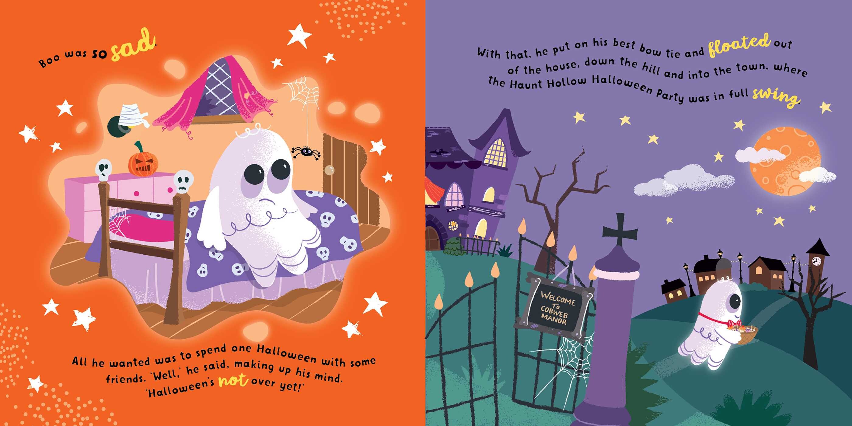 Boo the Friendly Ghost: Padded Board Book