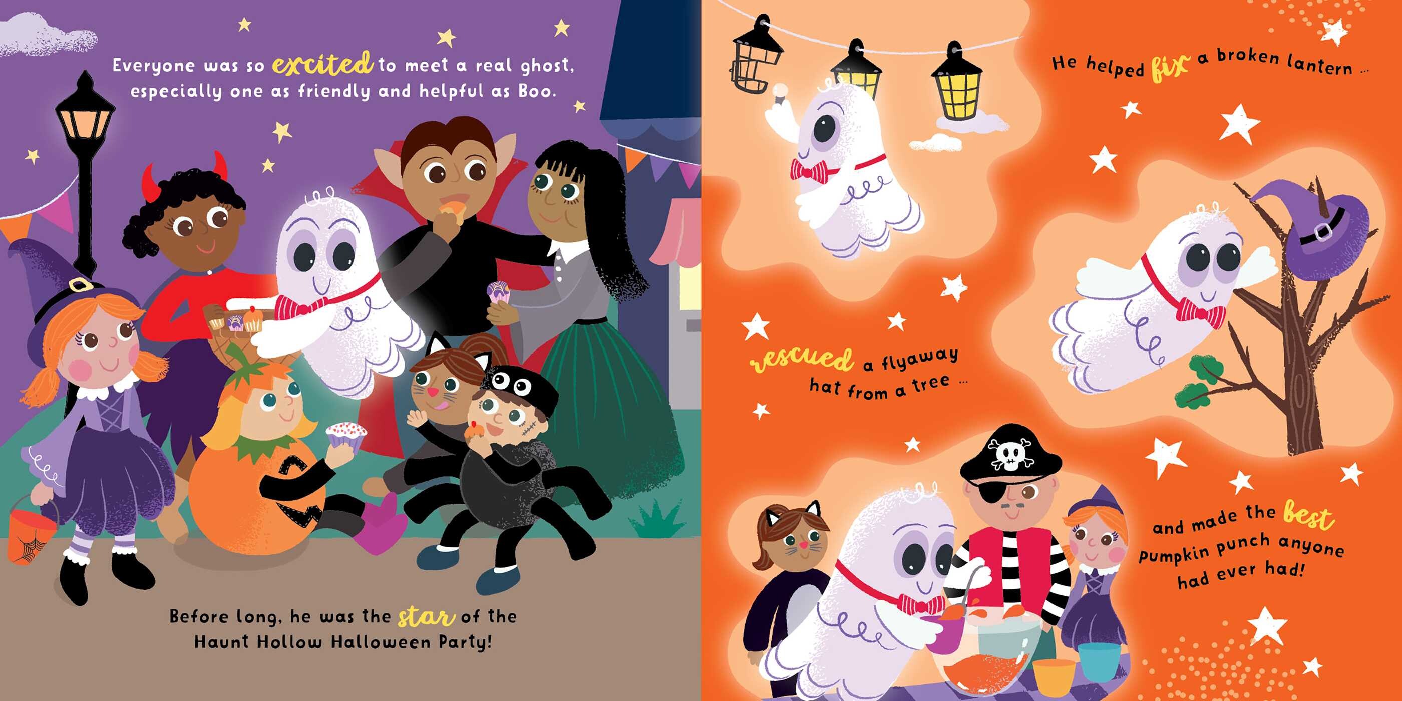 Boo the Friendly Ghost: Padded Board Book