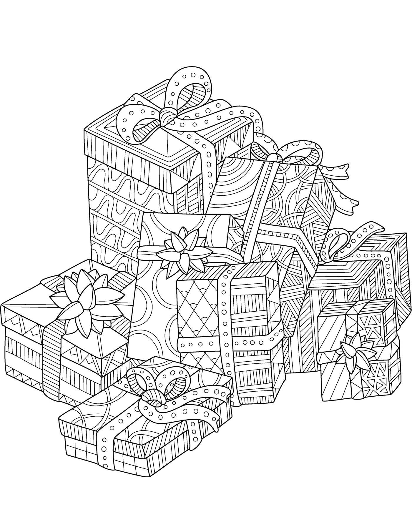 Wonderful Christmas: Coloring Book