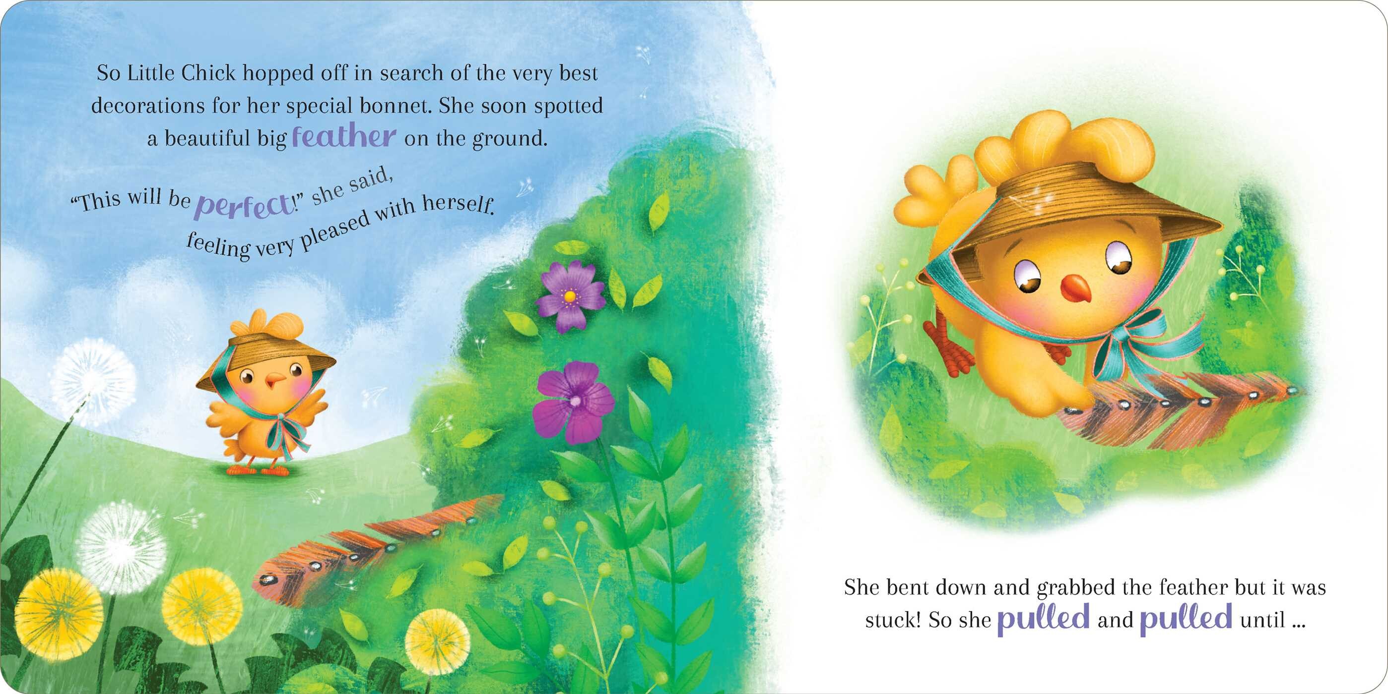 Little Chick's Spring Bonnet: Padded Board Book
