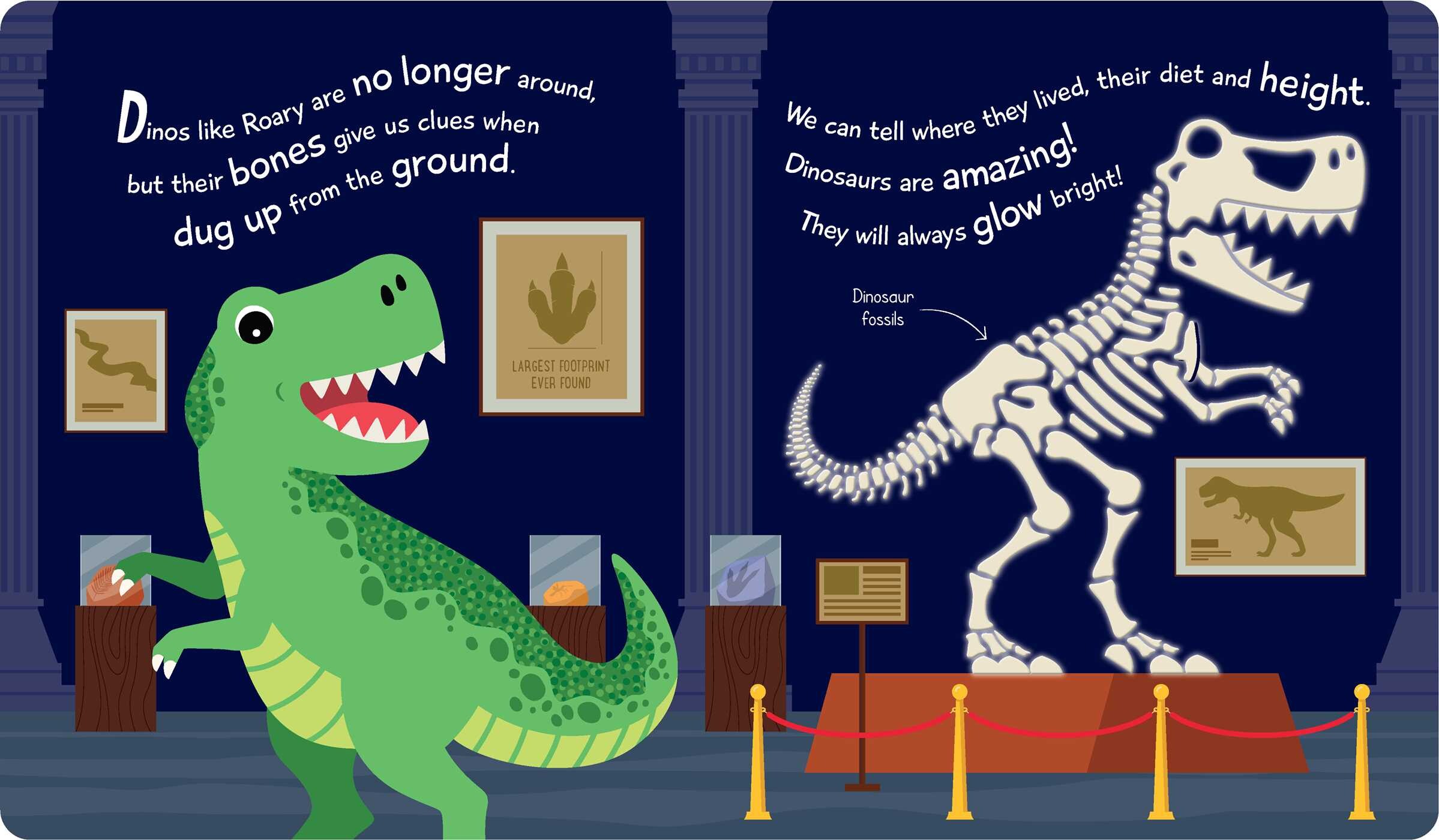 Look Inside: Roary the Dinosaur