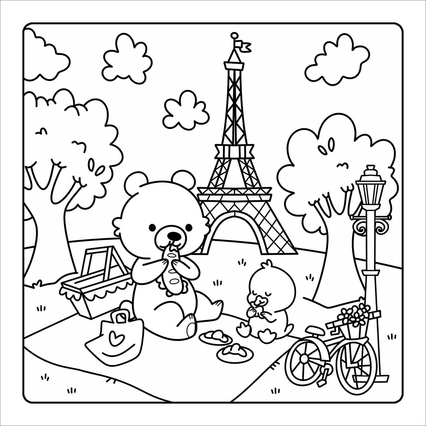 Little Cuties: Cozy Coloring