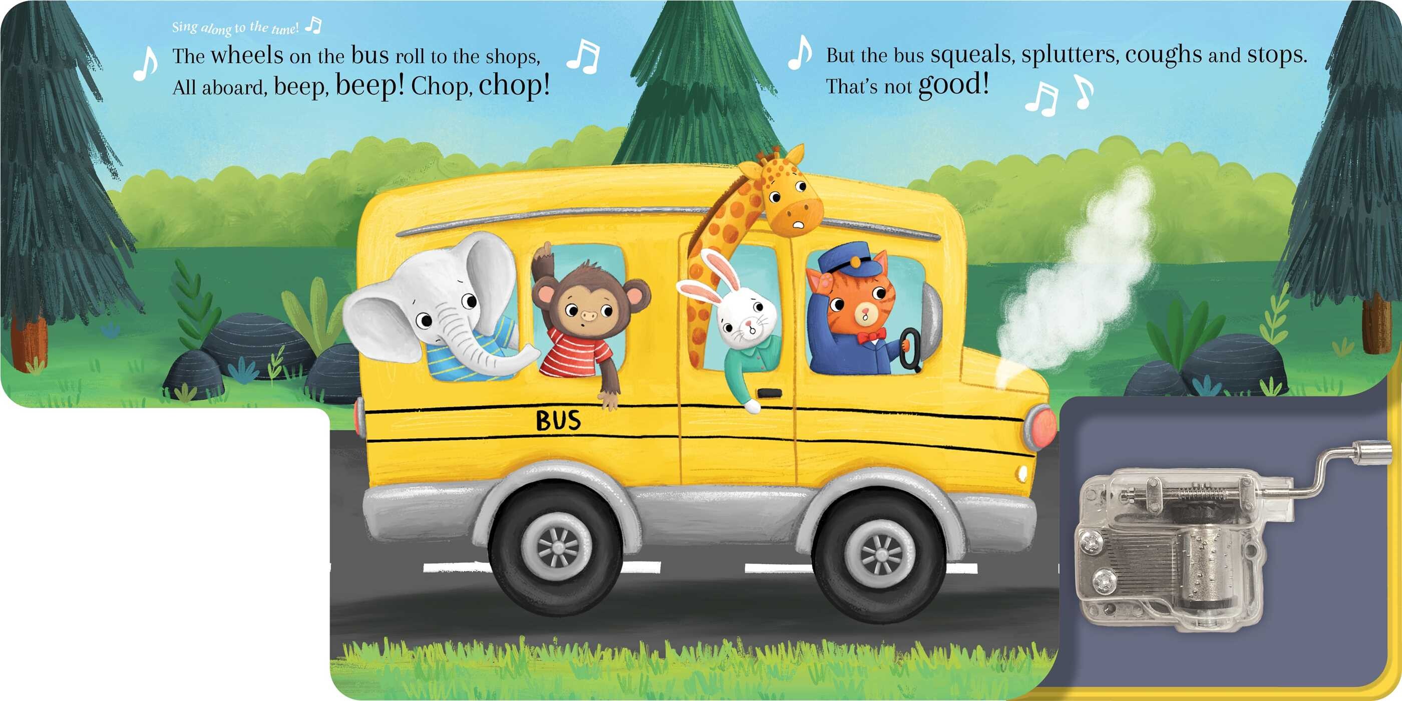 Wheels on the Bus: A Musical Book