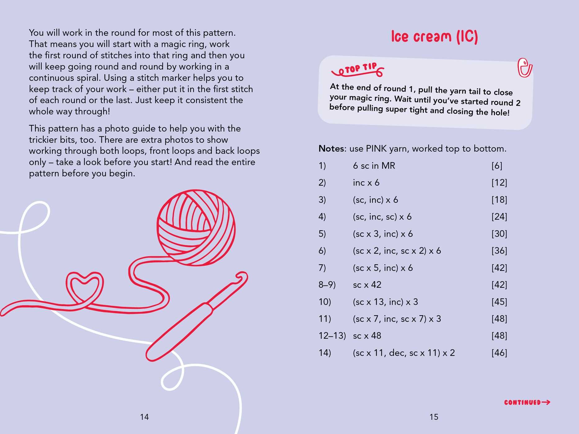 Sweet Berry: Crochet Book & Kit