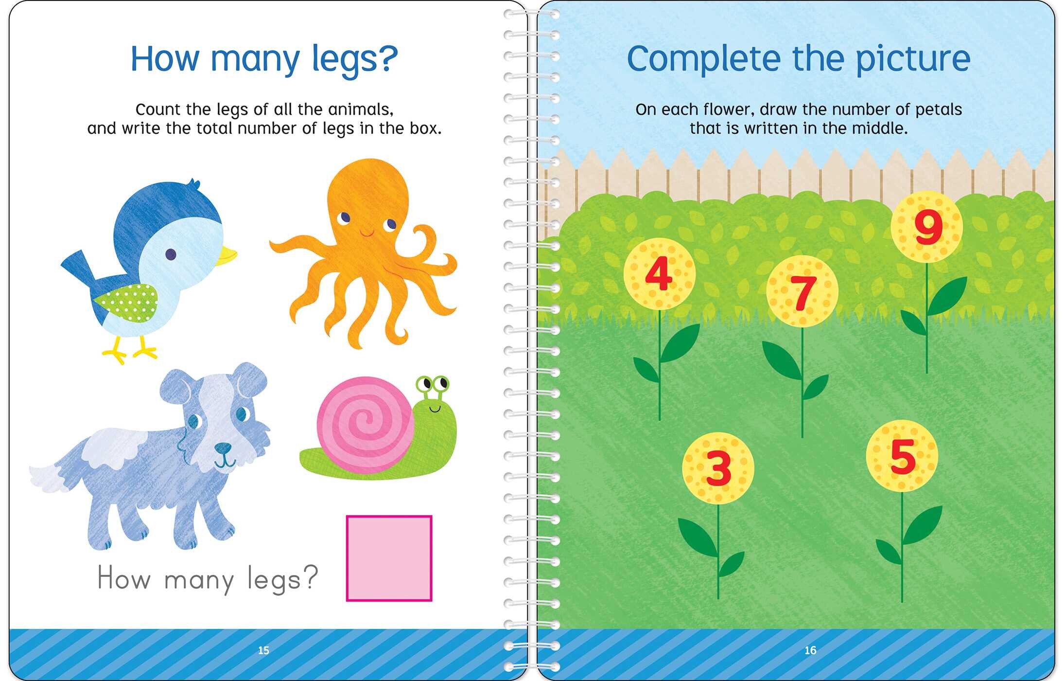 123: Write & Wipe Activity Book