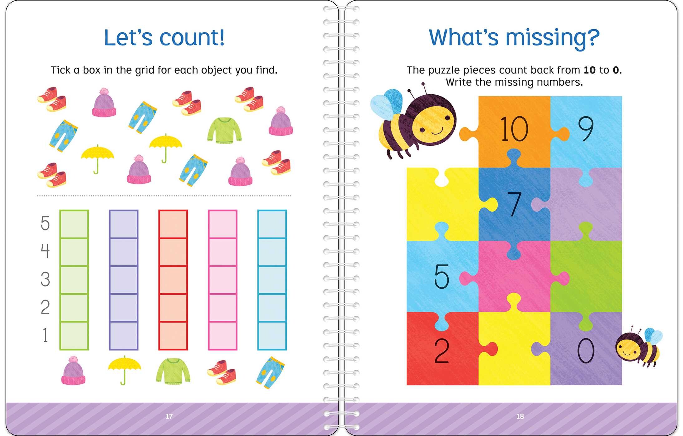 123: Write & Wipe Activity Book