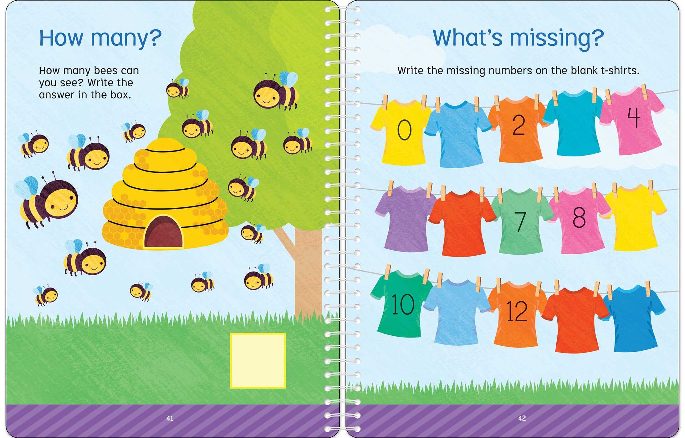 123: Write & Wipe Activity Book