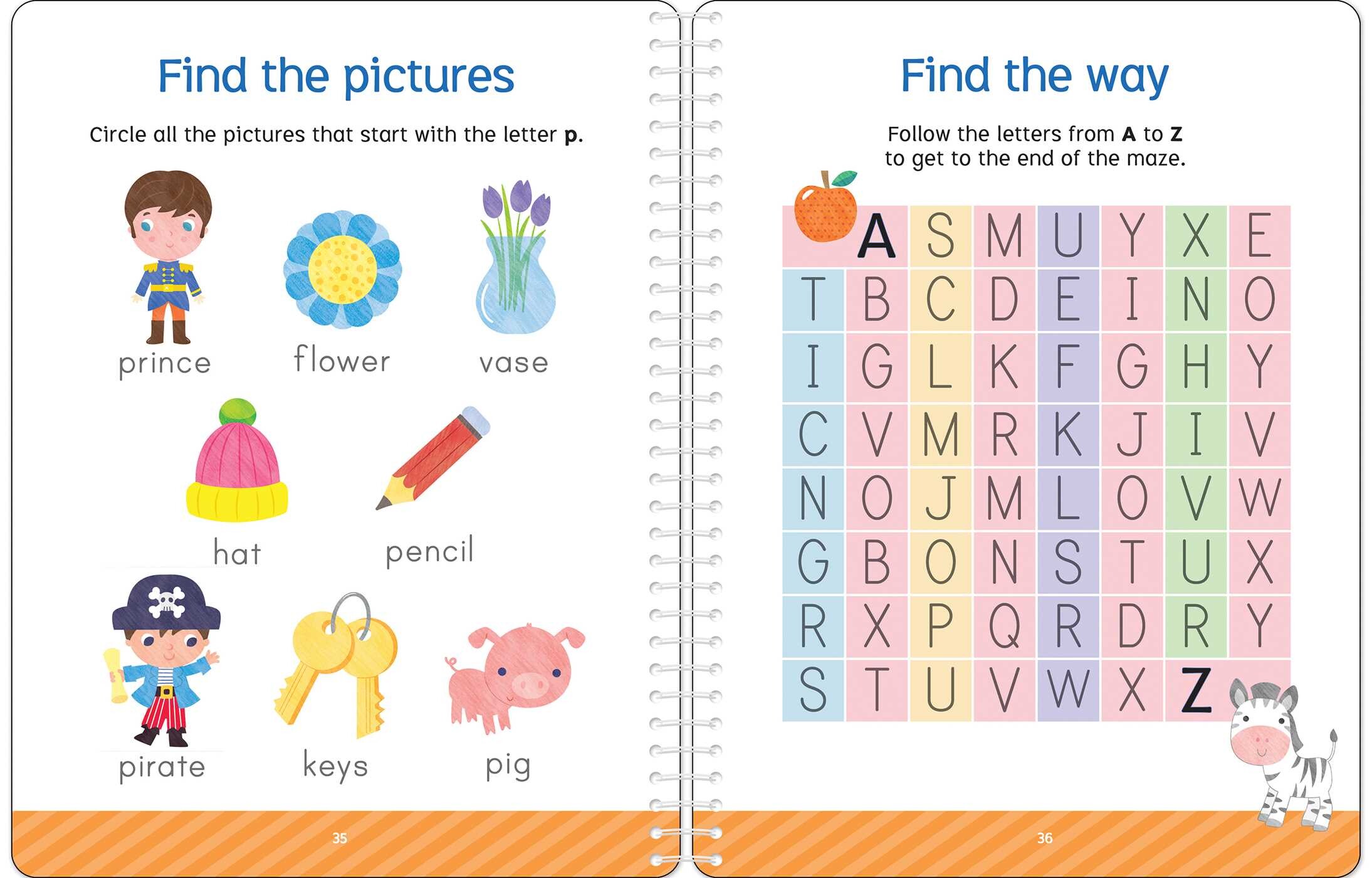 ABC: Write & Wipe Activity Book