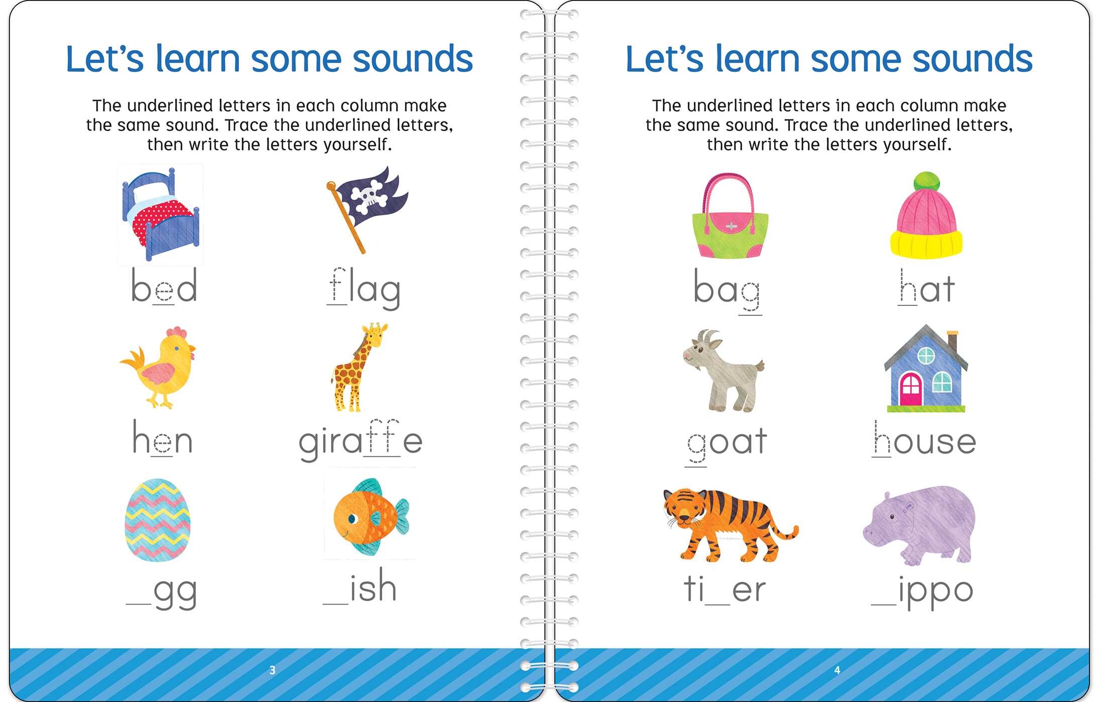 First Words: Write & Wipe Activity Book