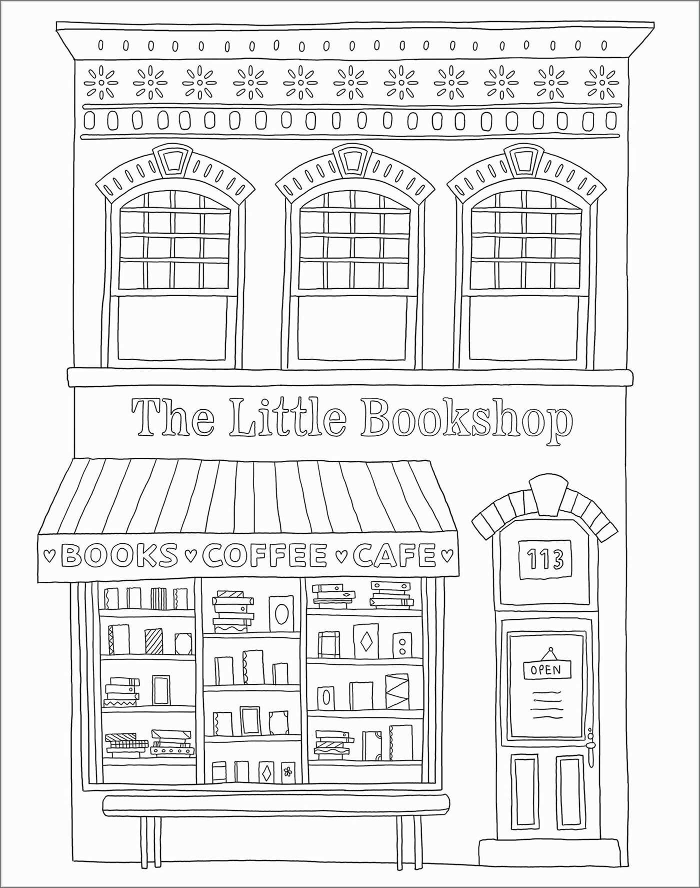 Book Lover's Coloring Book