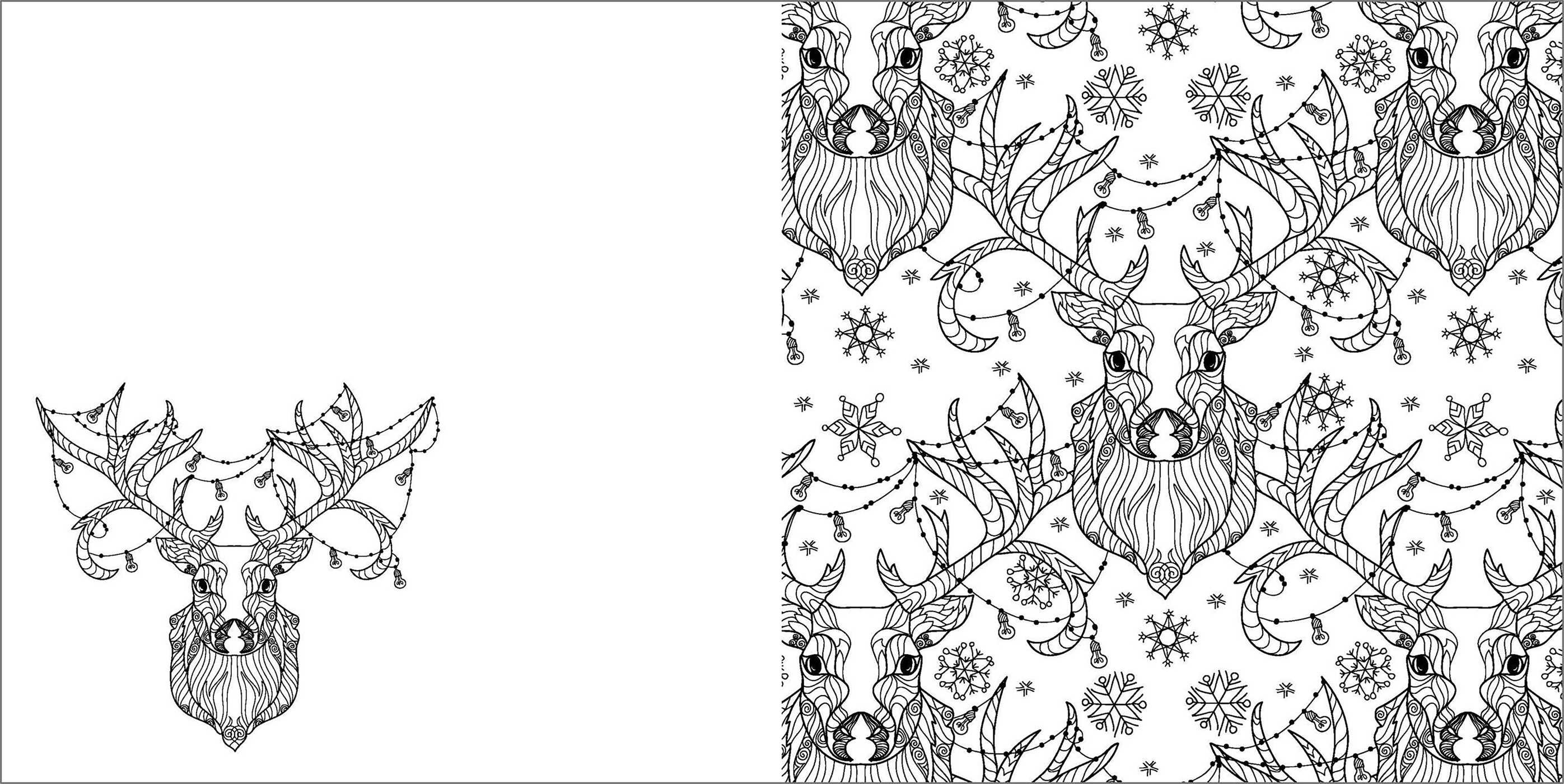 Holly Jolly: Christmas Coloring Book