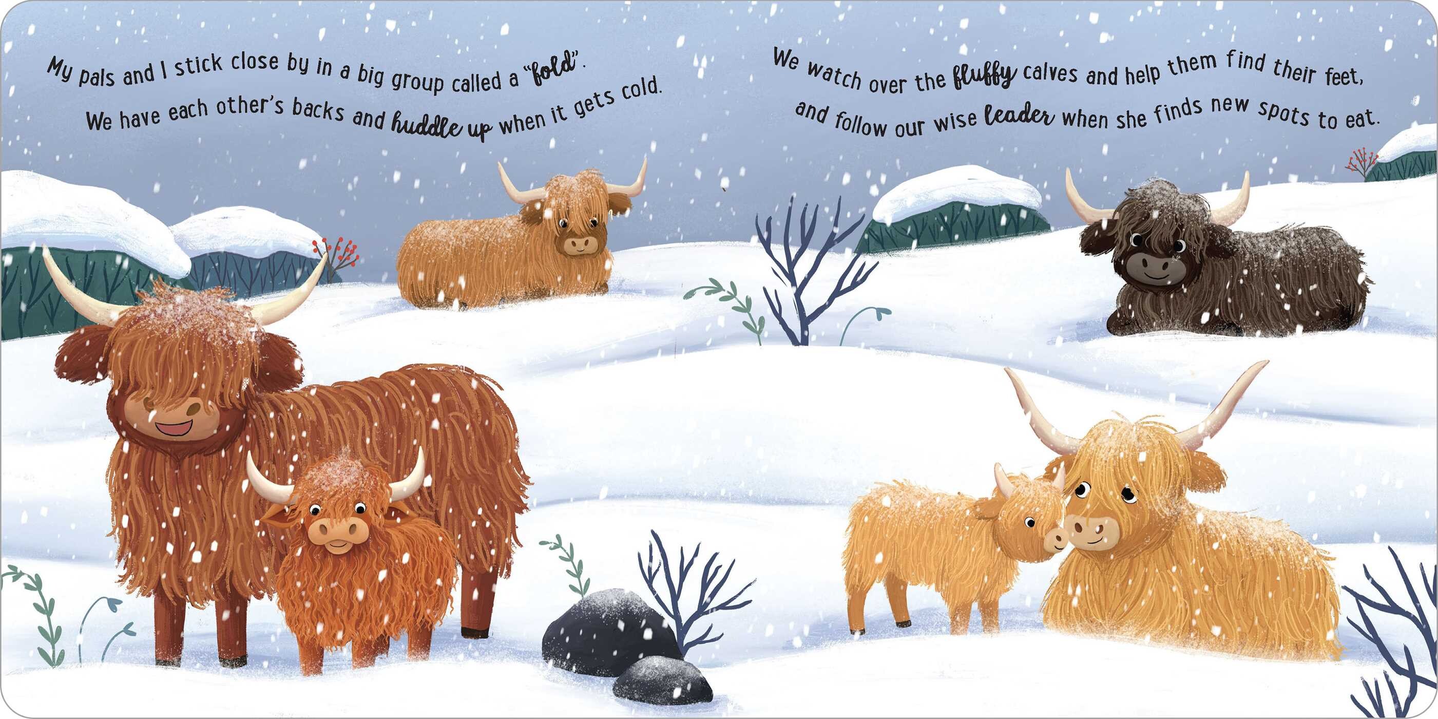 I Love Being a Highland Cow: Padded Board Book