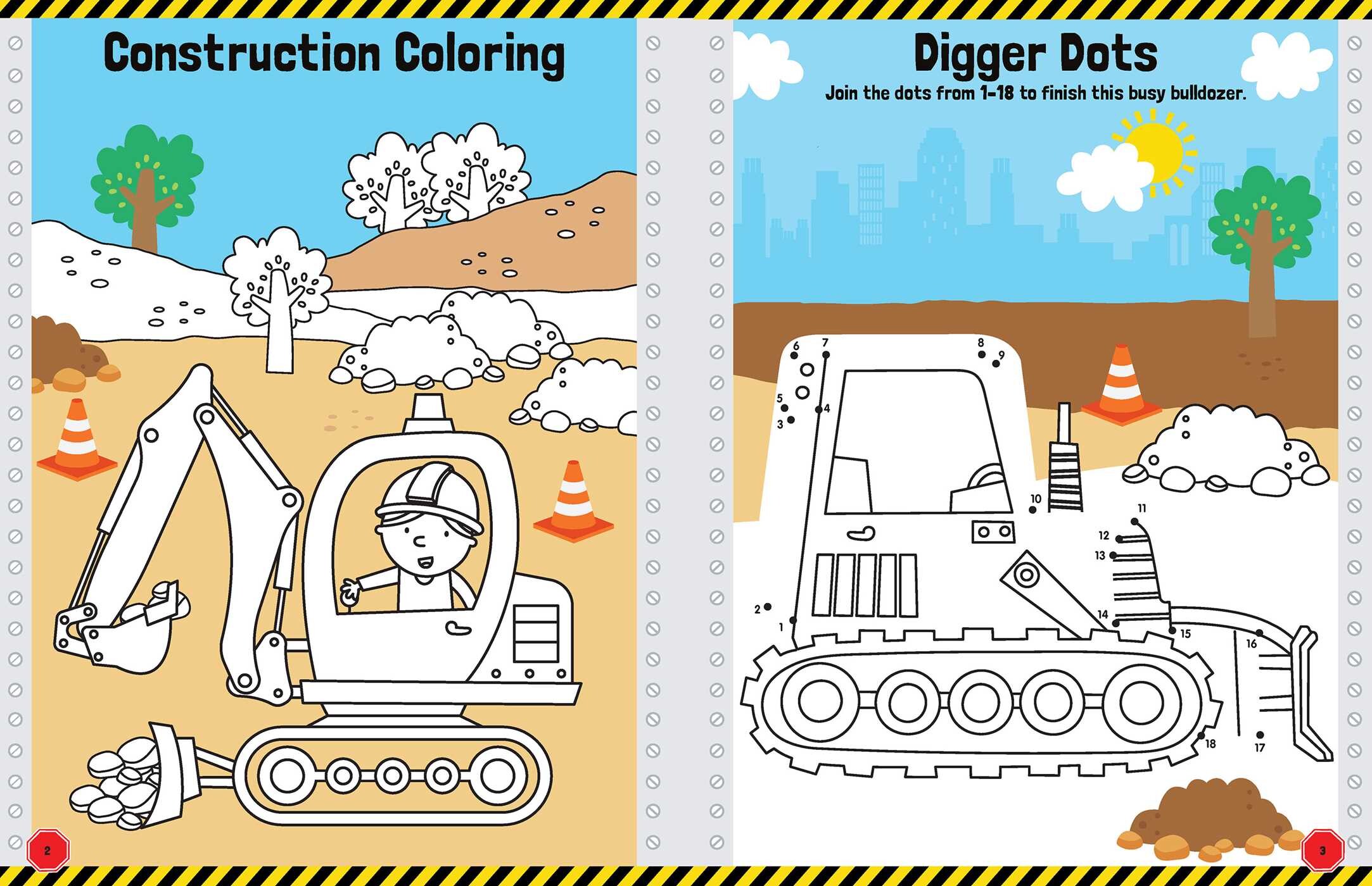 Trucks & Diggers: Bumper Activity Book