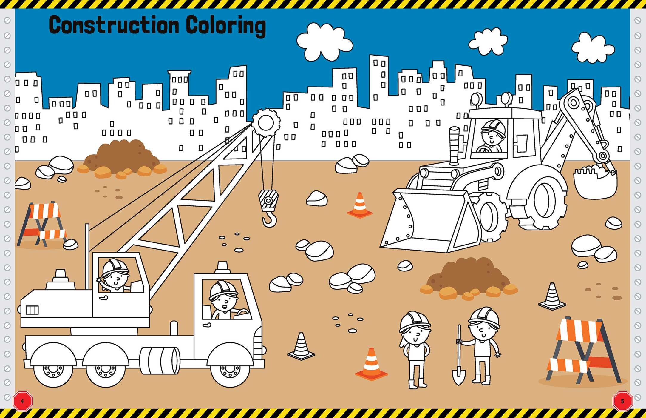 Trucks & Diggers: Bumper Activity Book
