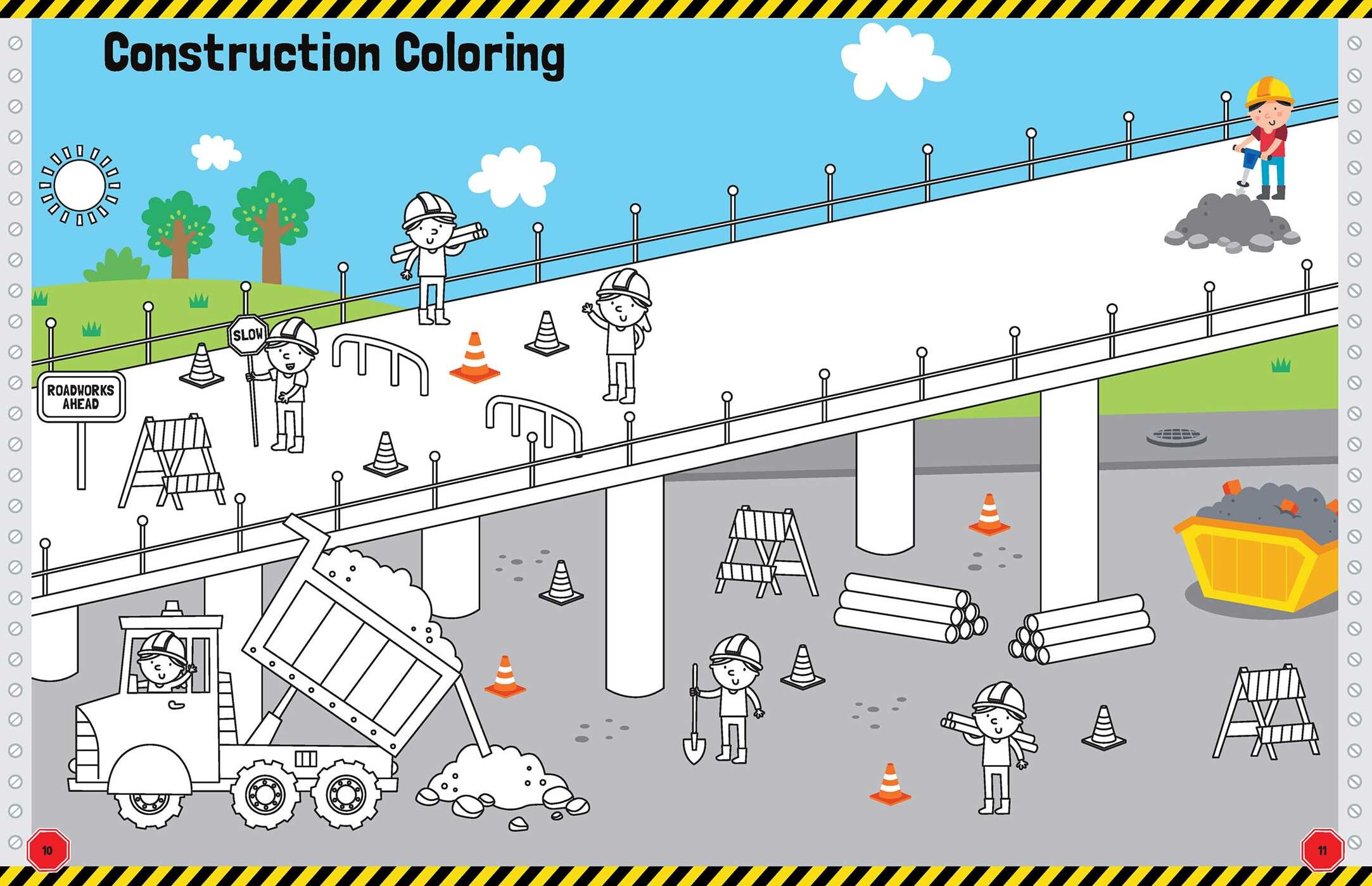 Trucks & Diggers: Bumper Activity Book