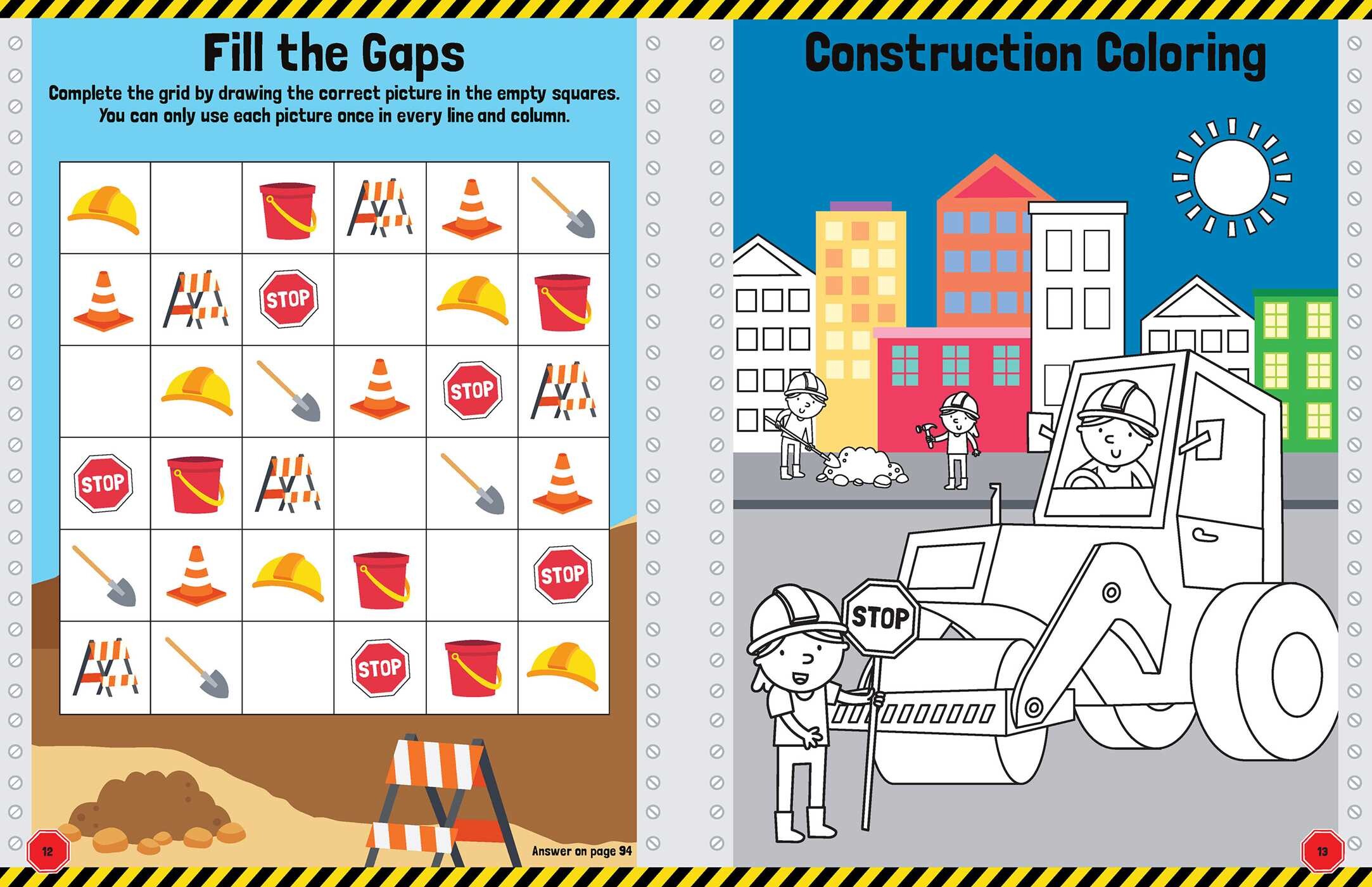 Trucks & Diggers: Bumper Activity Book